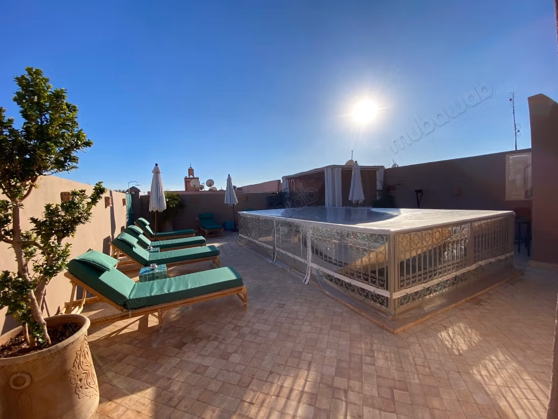 Vente riad titré avec bassin a arset el malak