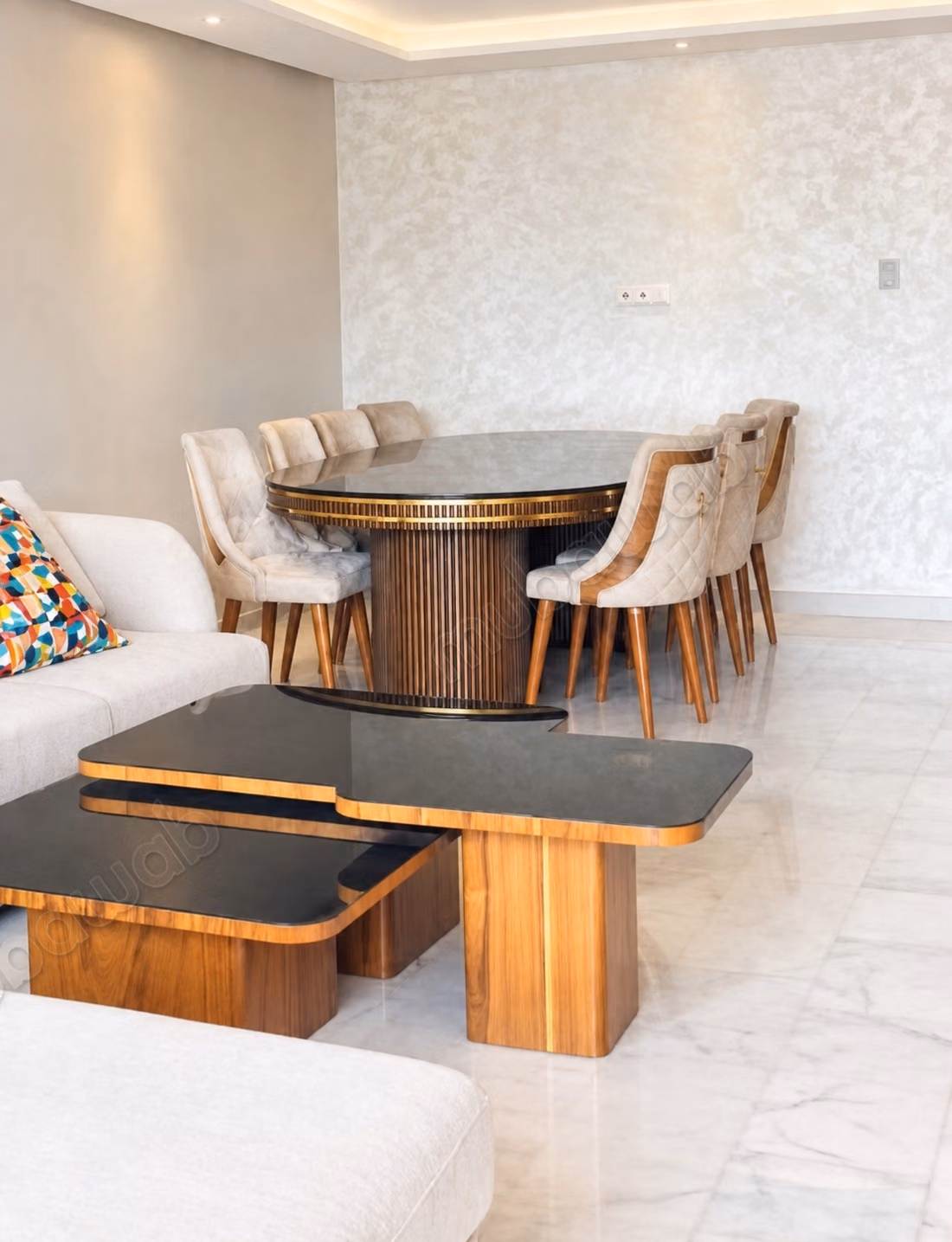 Appartement neuf, 2 chambres, meublé, 114 m², cil