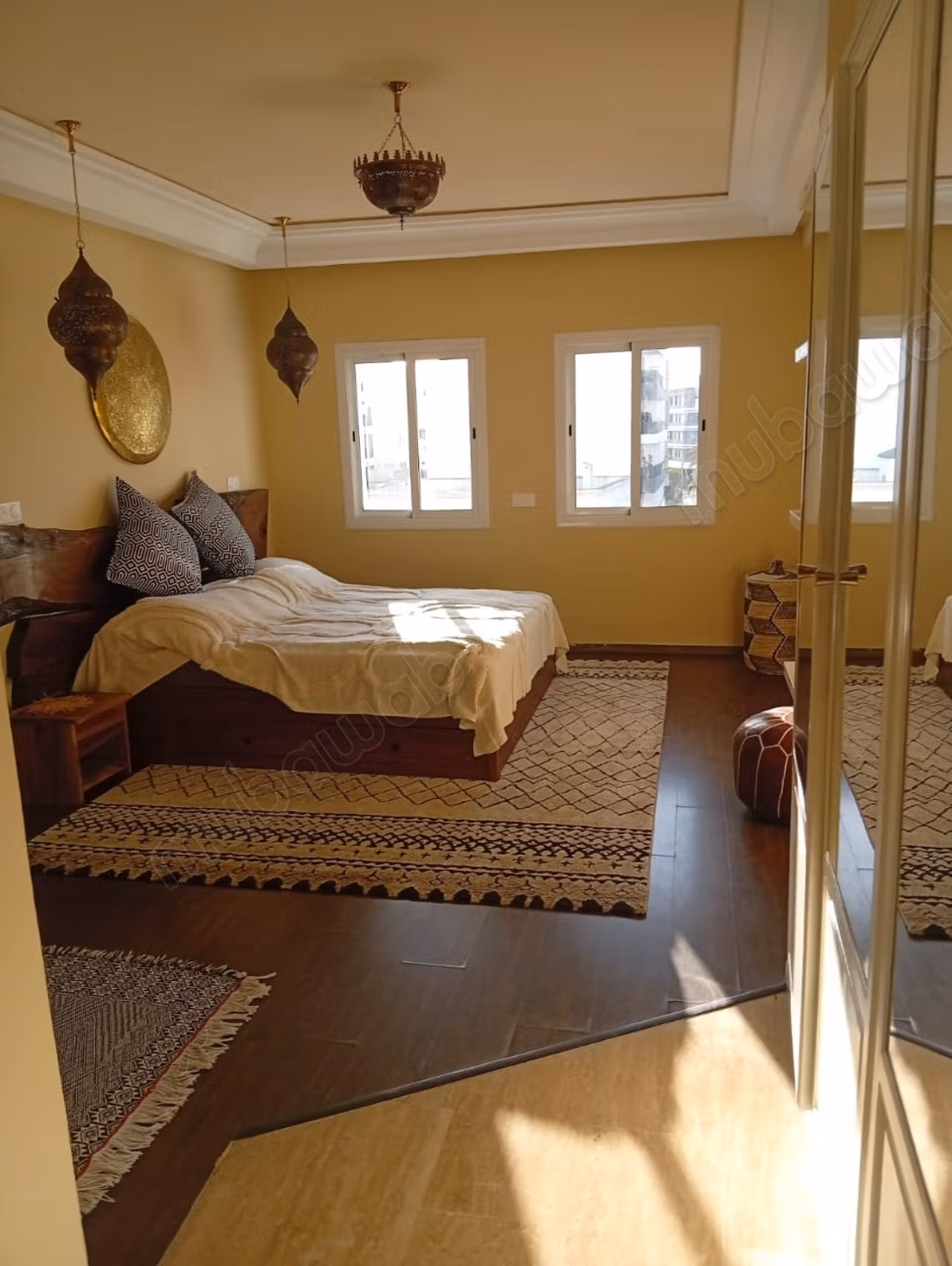 Appartement meublé 3 chambres, 200 m² – Maarif