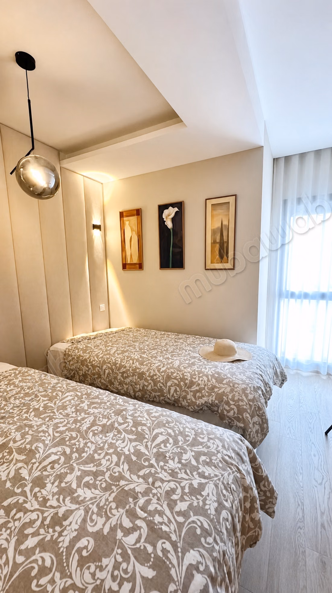 Apartamento amueblado de 2 dormitorios con terraza – CFC