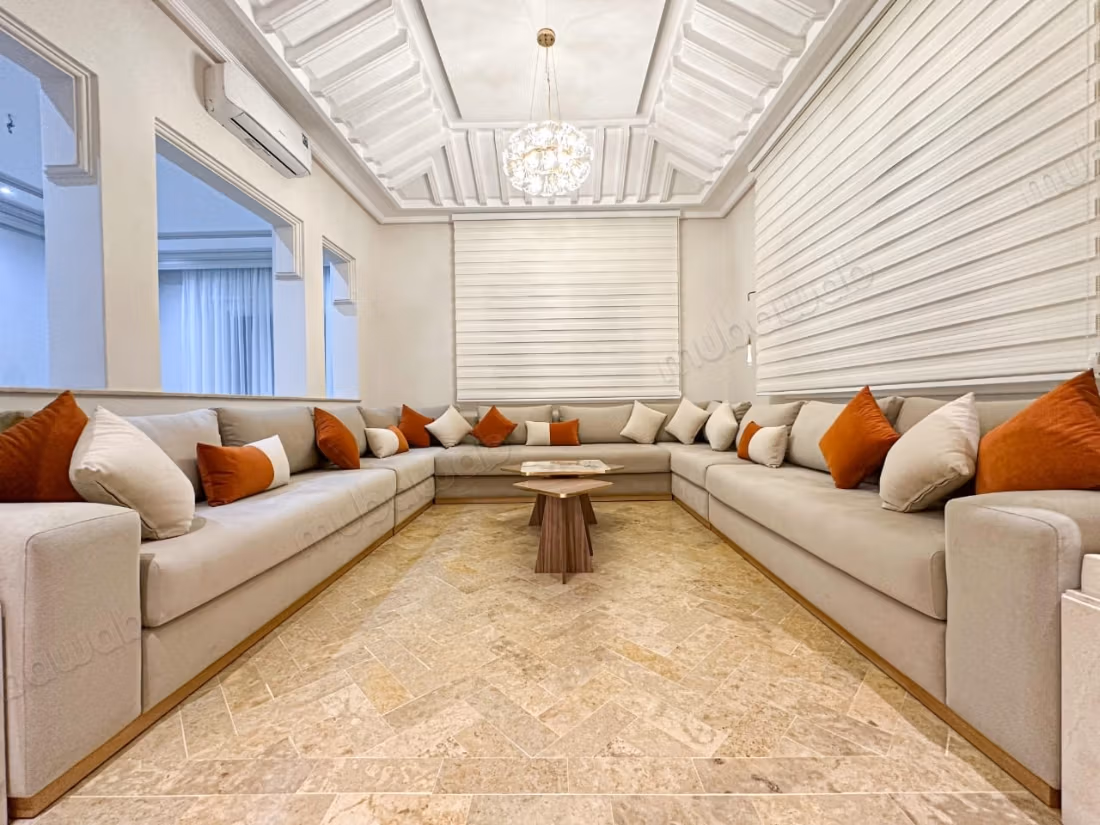 Luxe gemeubileerde villa voor dagelijks verhuur in Boubanne Tanger
