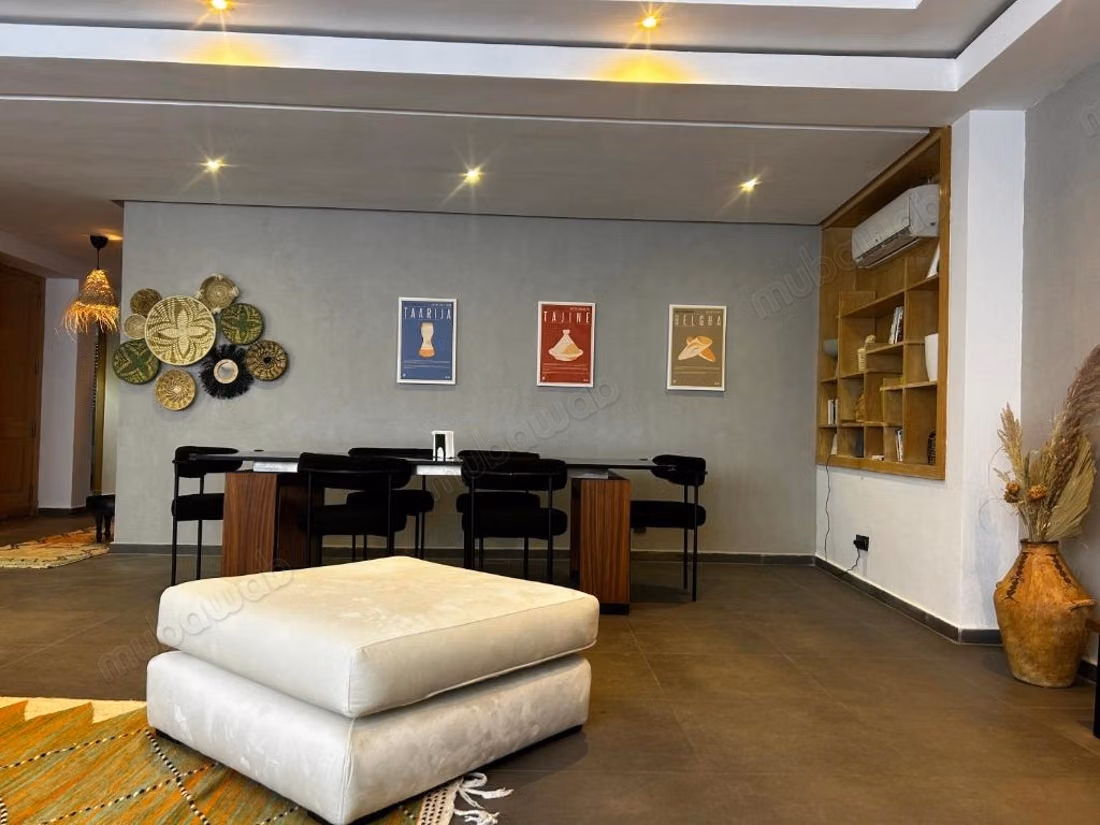 Appartement meublé, 3 chambres, 155 m², anfa