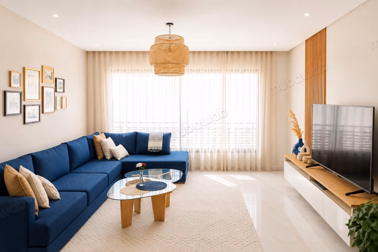 Langdurig huur Studio Les Princesses nieuwe gemeubileerde hoge standaard van 56 m² – Casablanca