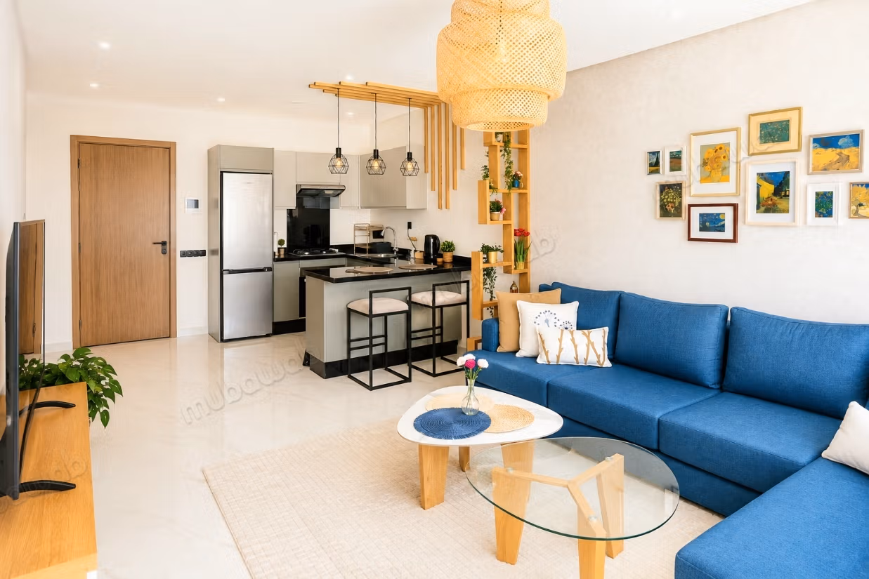Langdurig huur Studio Les Princesses nieuwe gemeubileerde hoge standaard van 56 m² – Casablanca