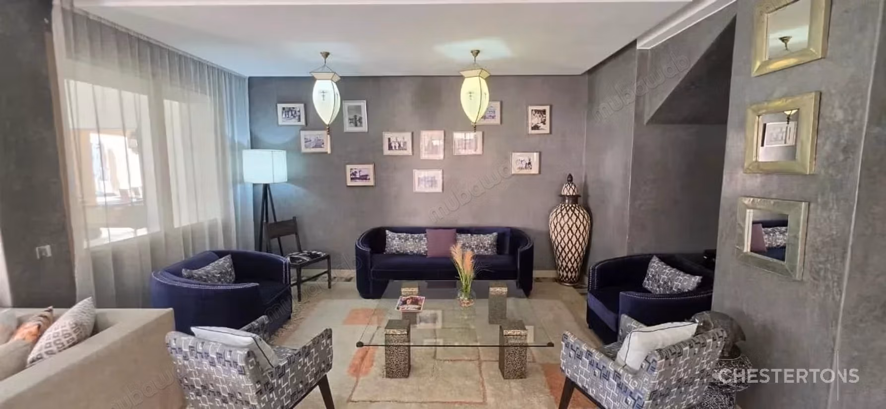 Villa contemporaine avec vue sur le Golf