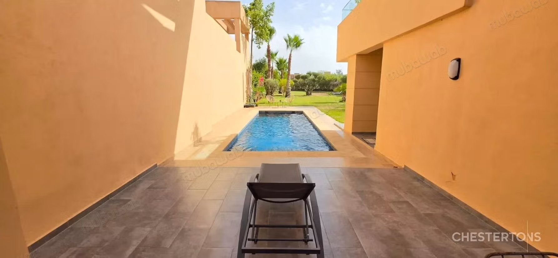 Villa contemporaine avec vue sur le Golf