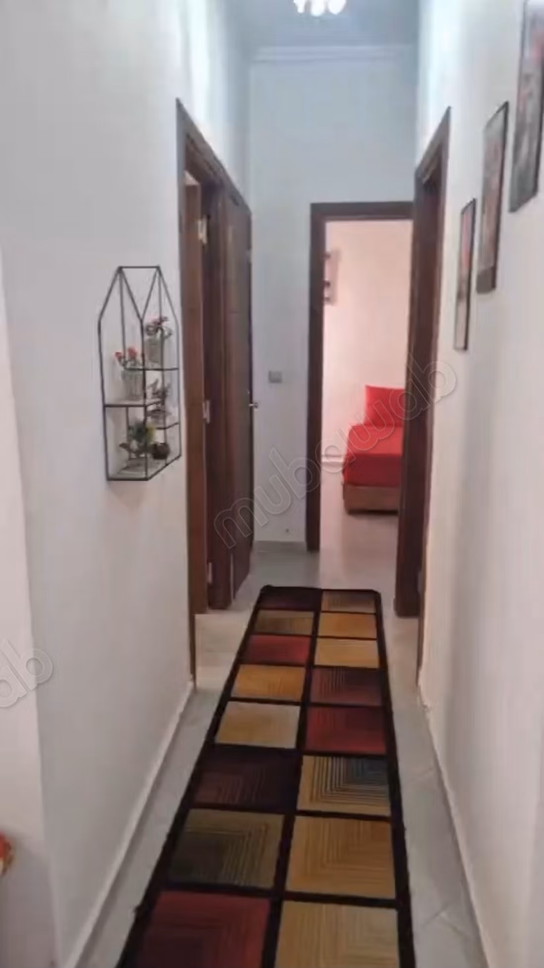 Appartement à louer à Hay Karim Amrani. Petite superficie de 70 m². Il est meublé avec goût