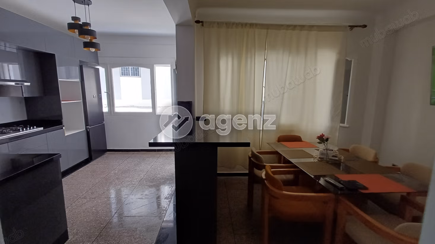 شقة للإيجار 144 م²، 3 غرف إدارية في طنجة