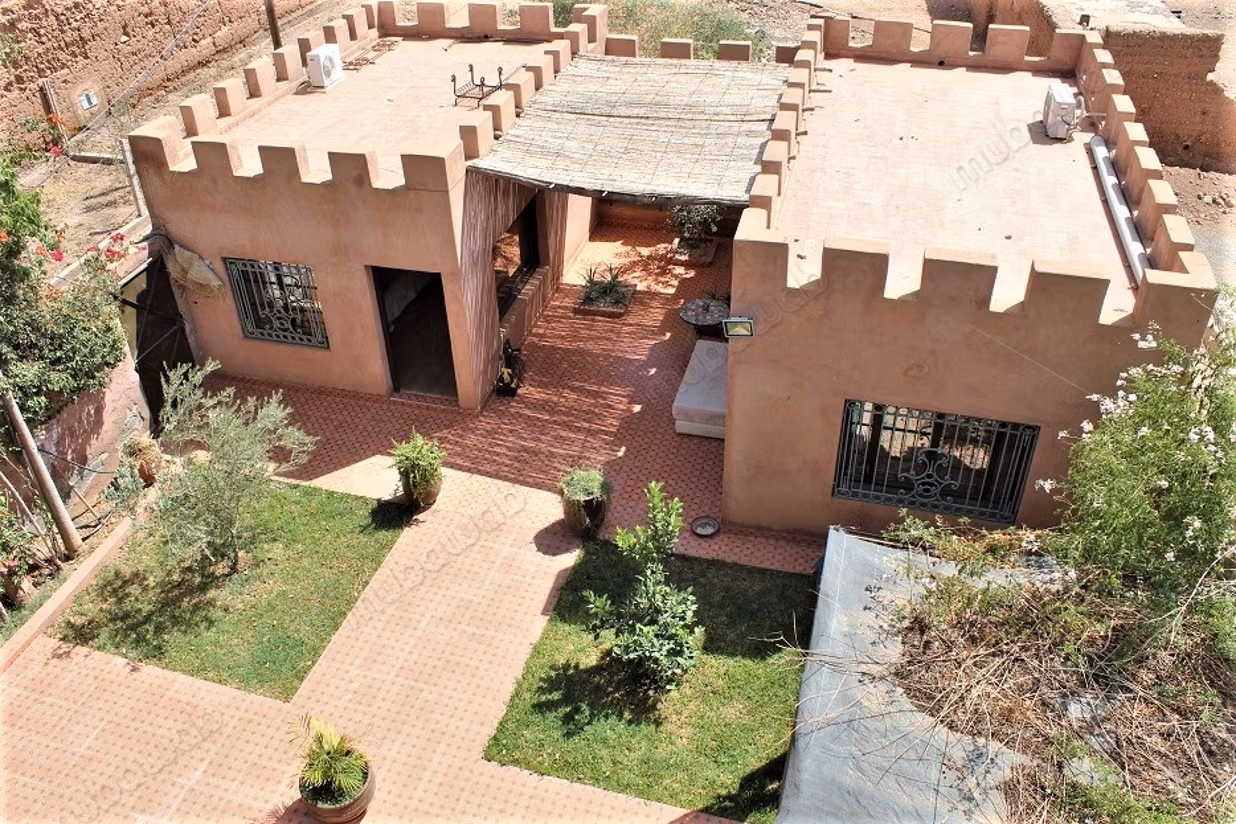 A Decouvrir cette agréable villa kasbah