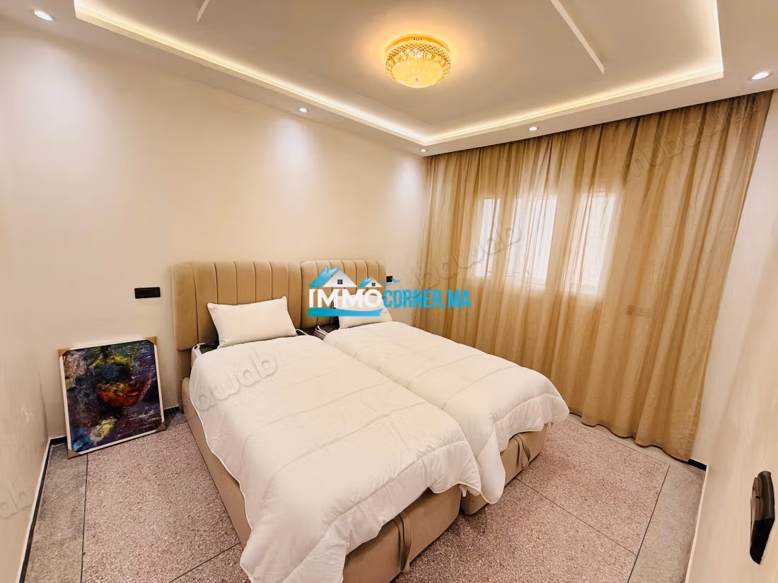 Magnifique appartement meublé à louer – Centre ville de Tanger 
place al Madina