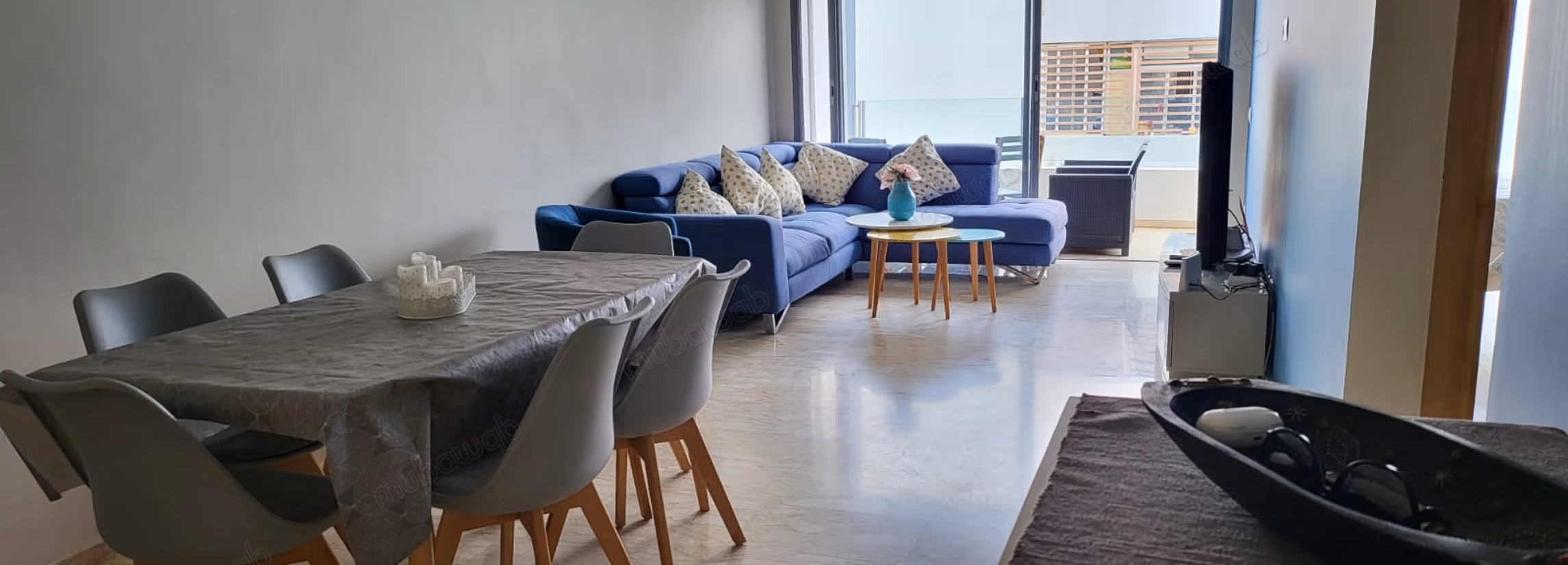 Gemeubileerd appartement van 89 m² te huur
