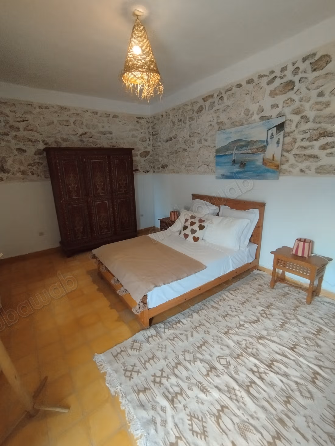 Excellente villa à louer à Ghazoua. 4 belles pièces. Meublée