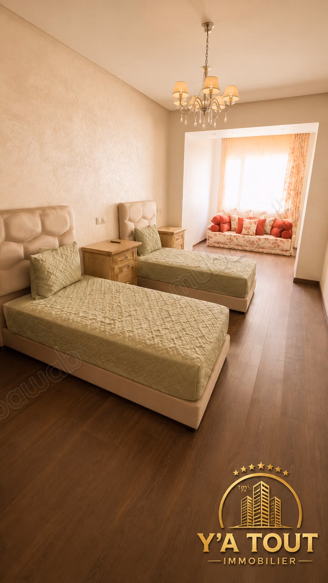 Appartement meublé à louer – Hay Riad