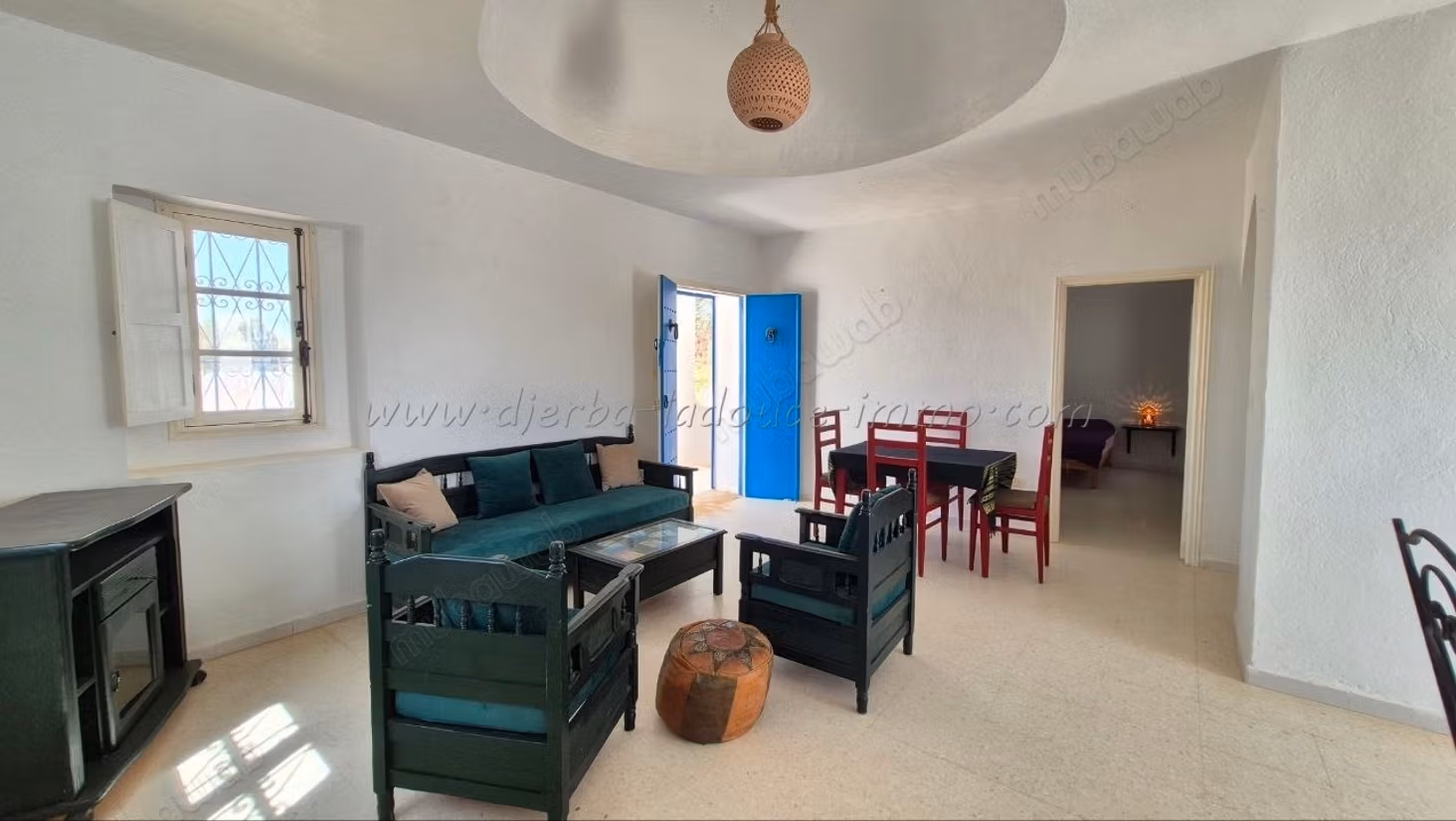 Location annuelle belle maison S2 à Fadhloun