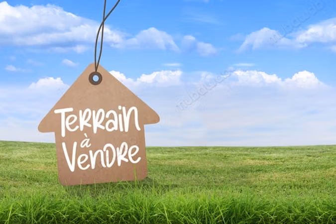 Terrain constructible 608 m2, pour immeuble R4