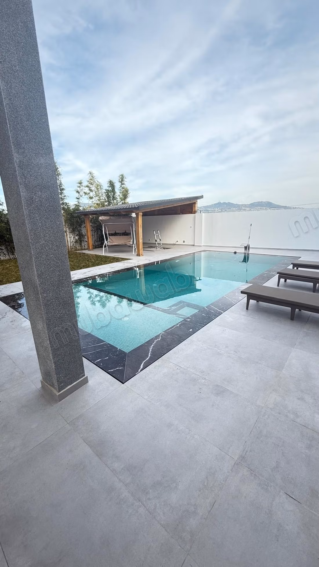Villa con piscina y vistas al mar en Oued Alian Tanger