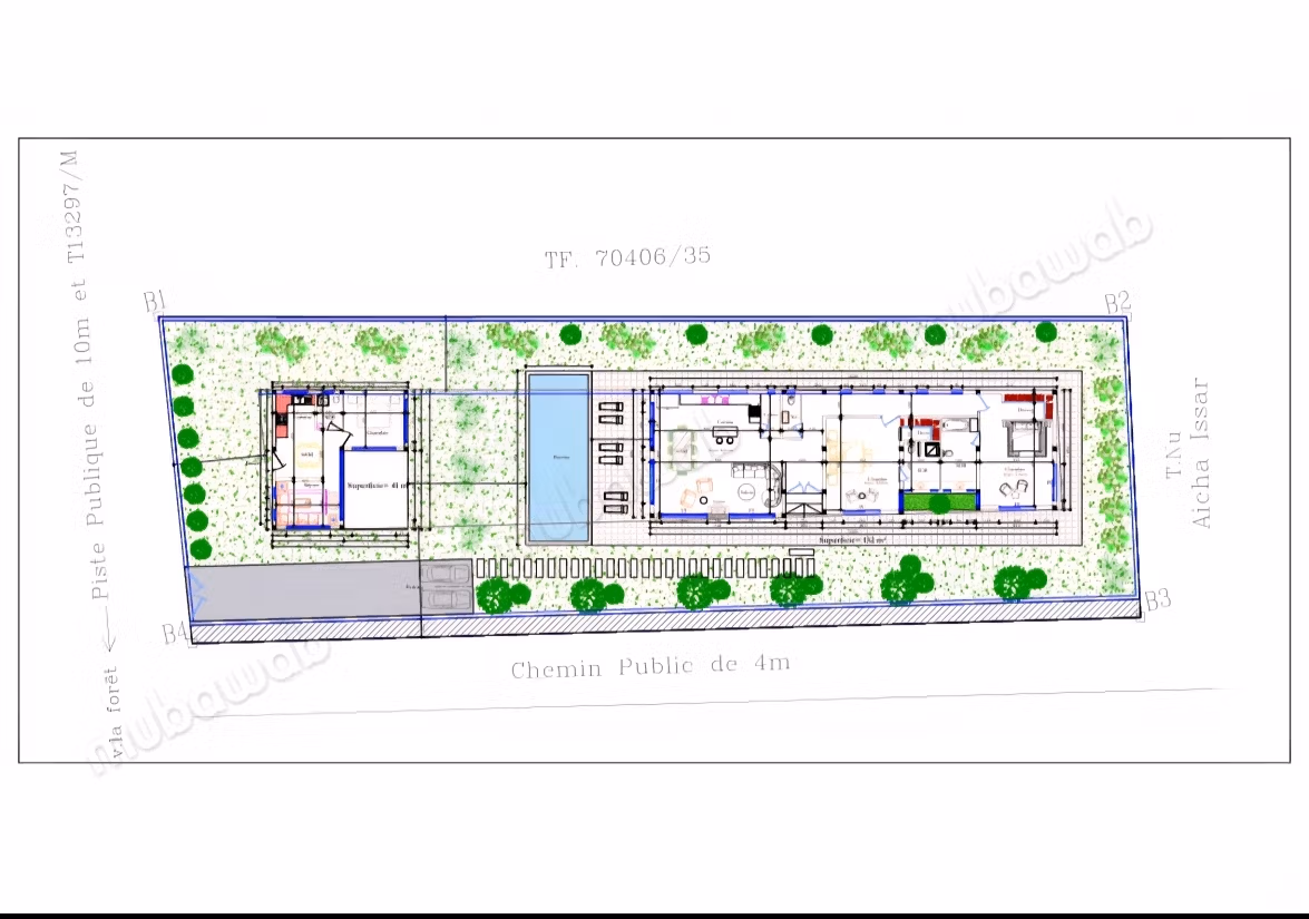 Villa neuve à vendre à Gazoua, Essaouira – 890 m² de terrain, 4 suites