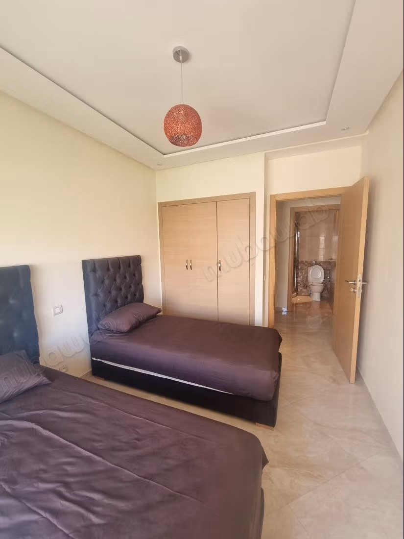 Appartement te huur in Hay Massira. 2 mooie kamers. Goed ingericht