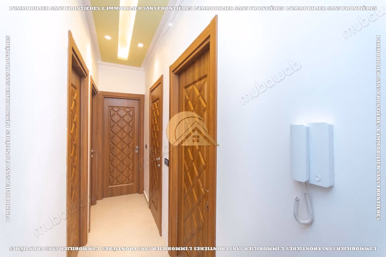 Nieuwe en lege appartement van 63 m² in Azzouzia – 2 slaapkamers, terras en nette afwerkingen