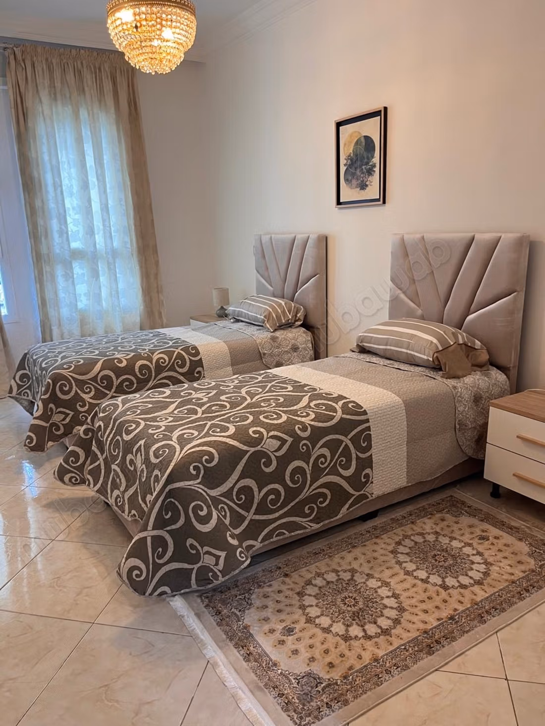 Trova un appartamento in affitto a De La Plage. 11.500Dh. 3 Camere. Completamente arredato