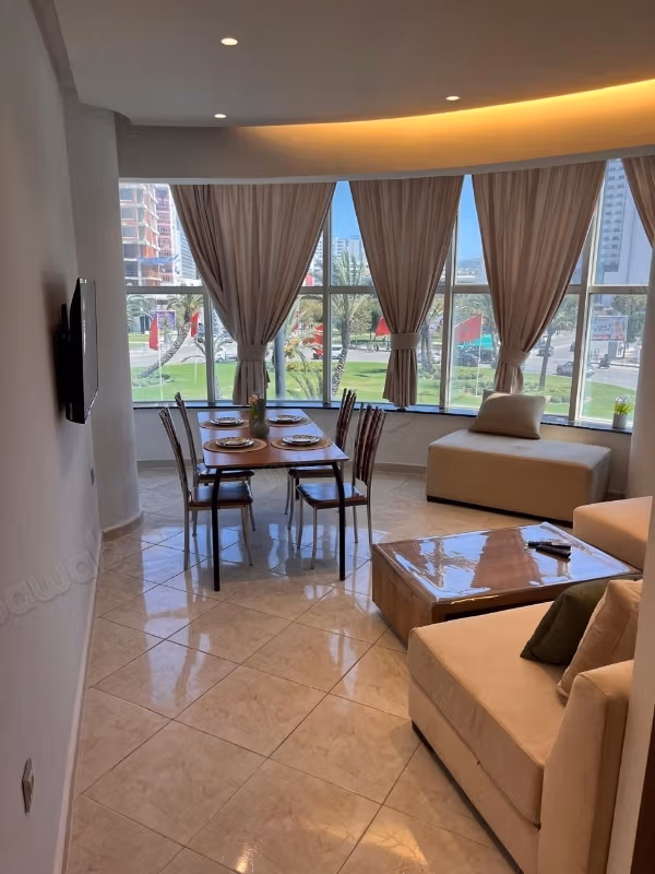 Find an apartment for rent at De La Plage. 11,500Dh. 3 Bedroom. Fully furnished
