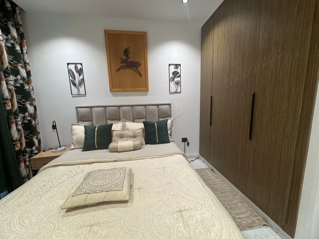 Location d'un appartement s2 meublé à Les Jardins de Carthage. 2 chambres. Bien meublé