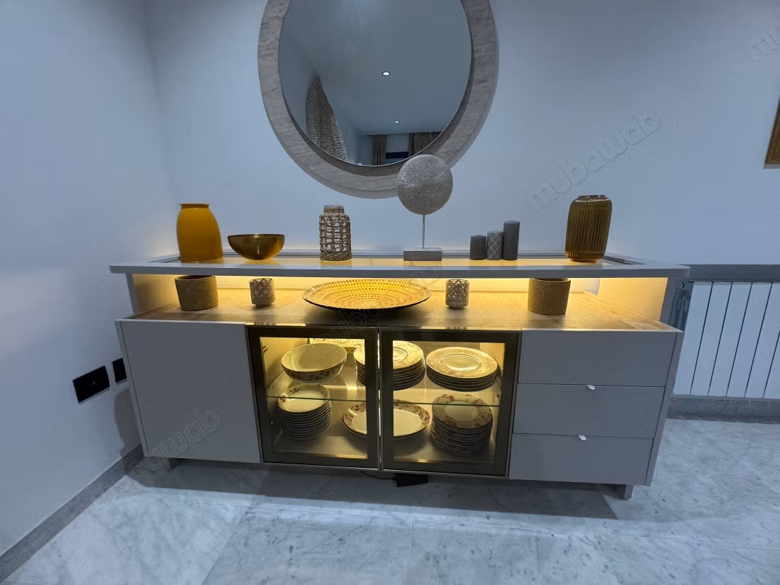 Location d'un appartement s2 meublé à Les Jardins de Carthage. 2 chambres. Bien meublé