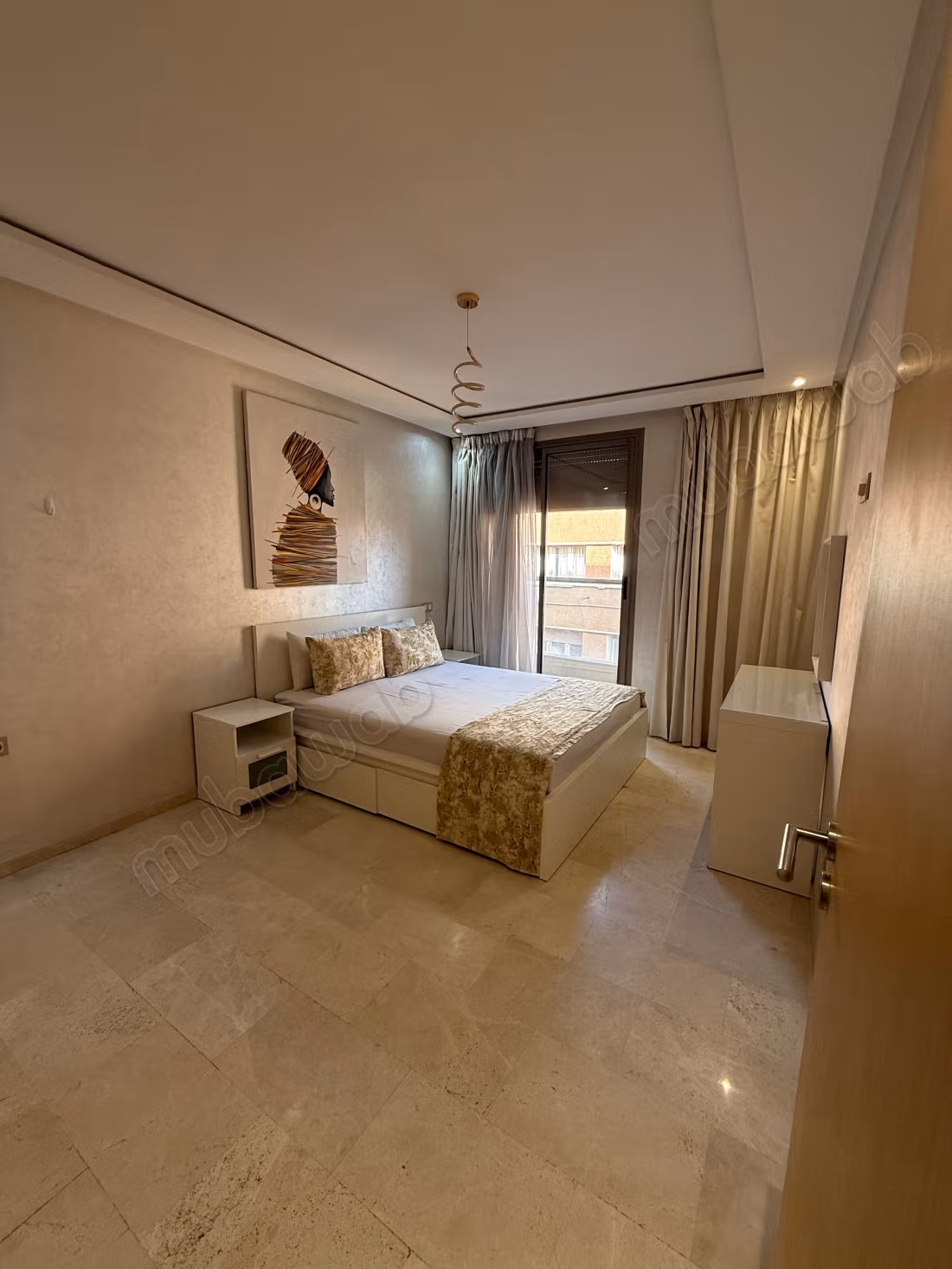 Superbe appartement à louer en plein centre ville Guéliz. 2 belles chambres. Meublé