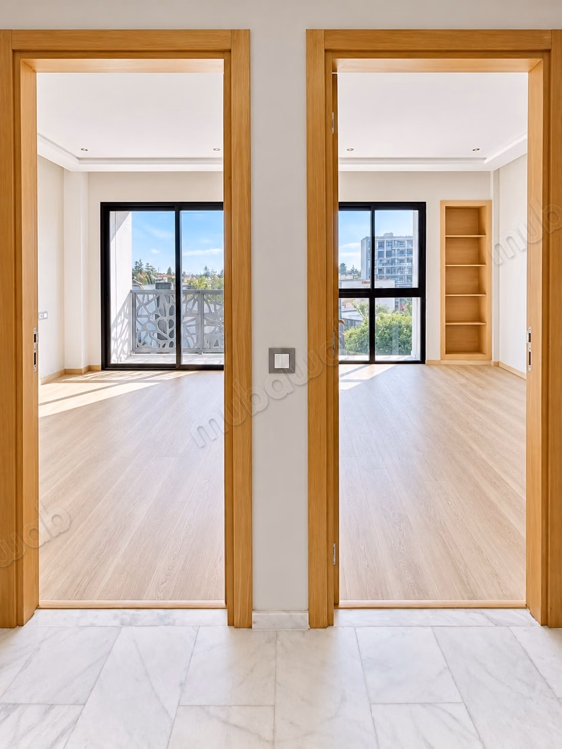 Appartement 3 chambres 150m², vide, cfc