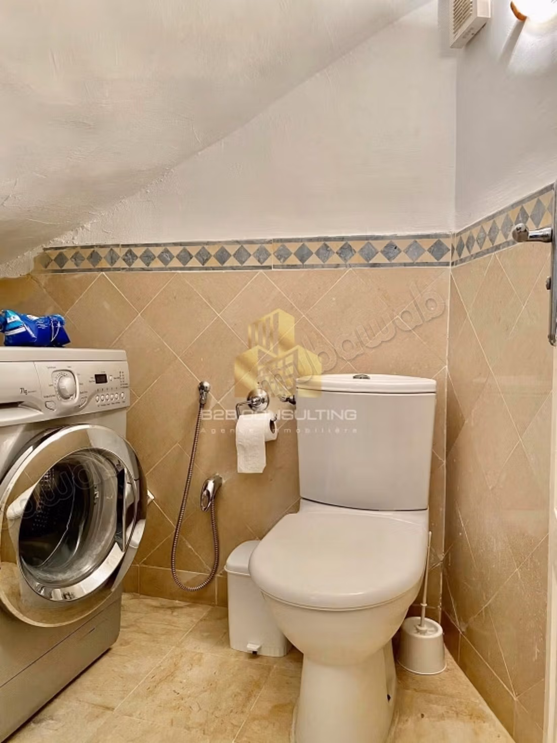 Bellissima casa in affitto a La Marsa Ville. 3 ampi locali. Arredato