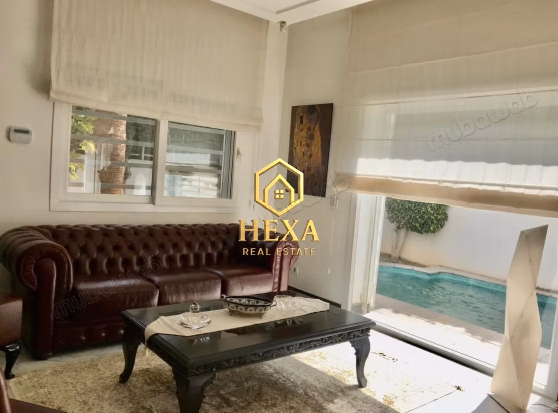Villa S4 avec piscine et jardin à La Marsa