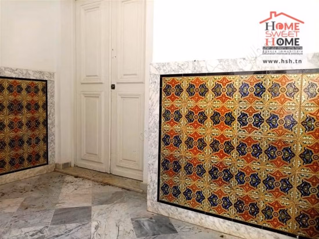 Fabulous apartment for sale in Amilcar. Dimension 180 m². Large terrace