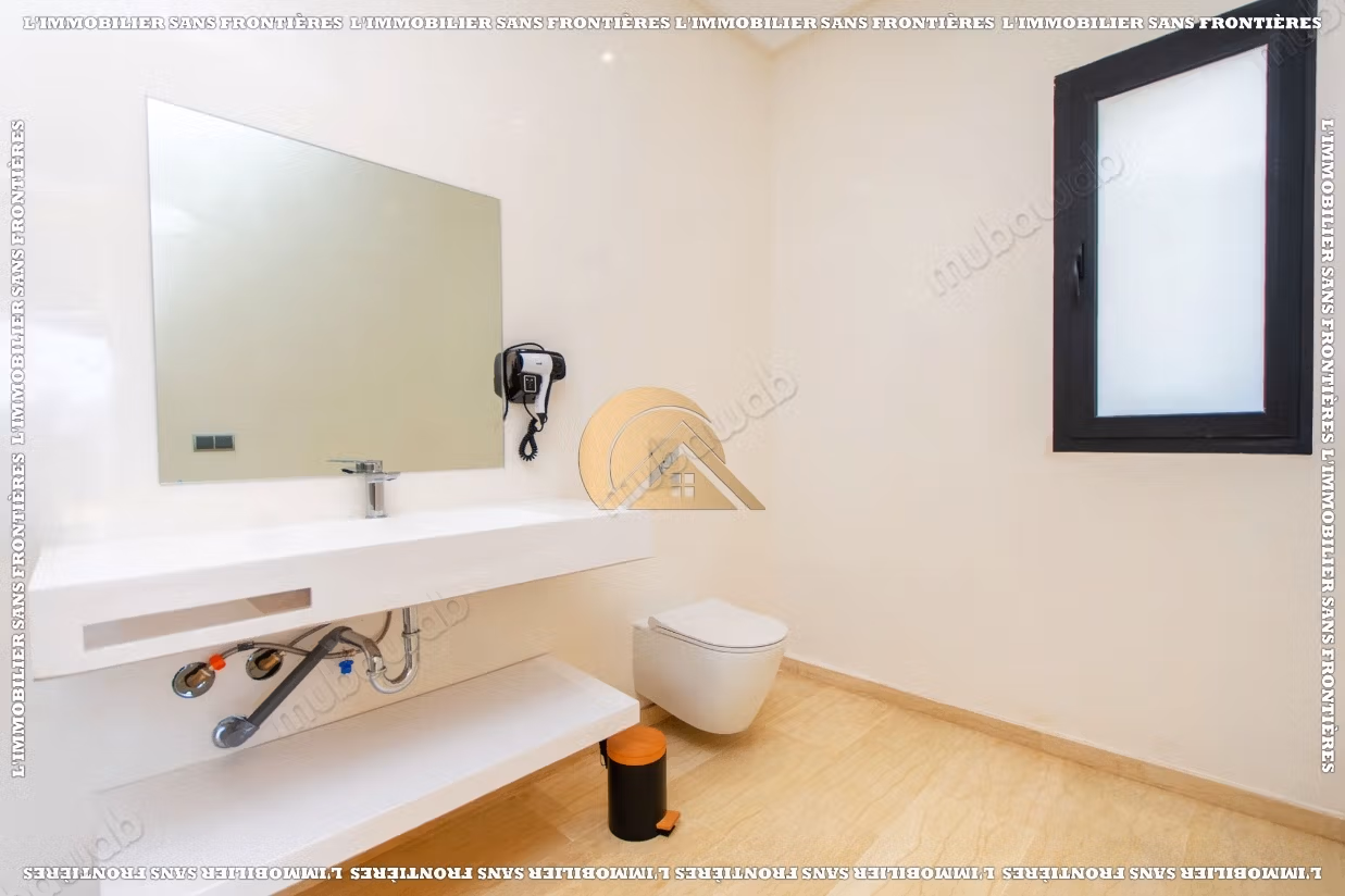Villa privée sur 2 hectares à Bourrous Km 25 – 4 suites, piscine et vue Atlas