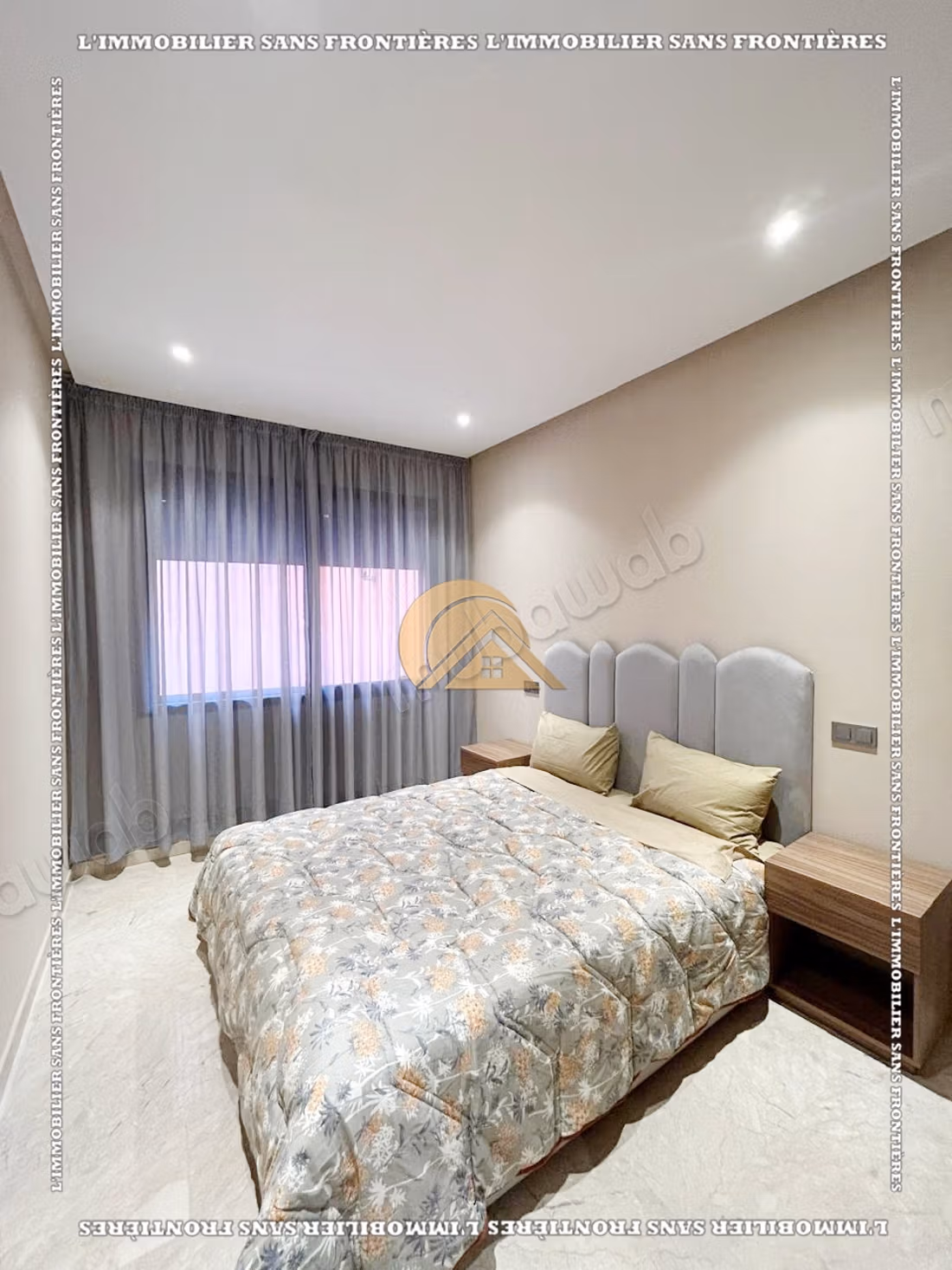 Appartement meublé de 113 m² à Camp El Ghoul – Suite, chambre, terrasse et cuisine équipée