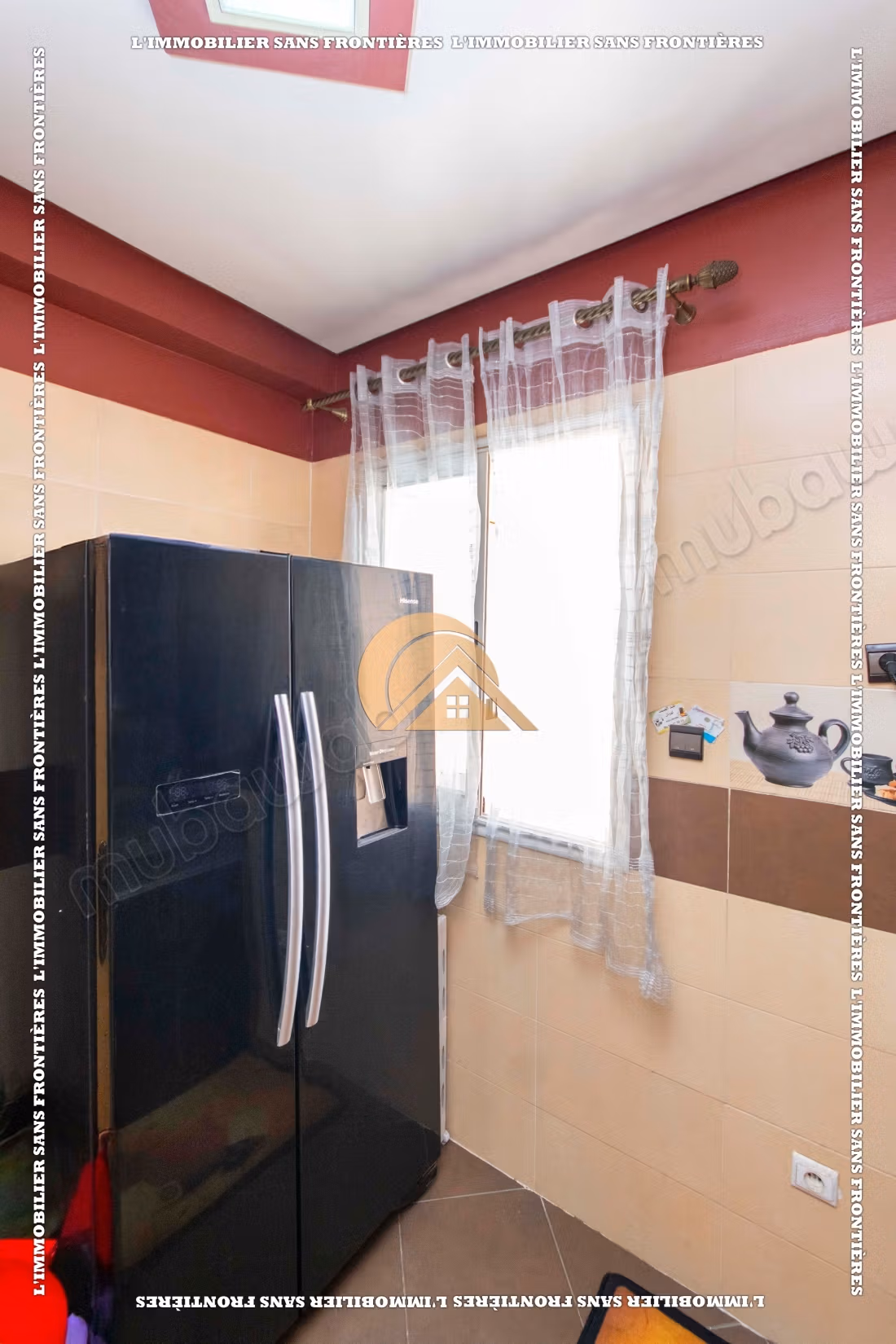Appartement meublé de 90 m² à Hay Mabrouka – Grande terrasse, 2 chambres et jardin collectif