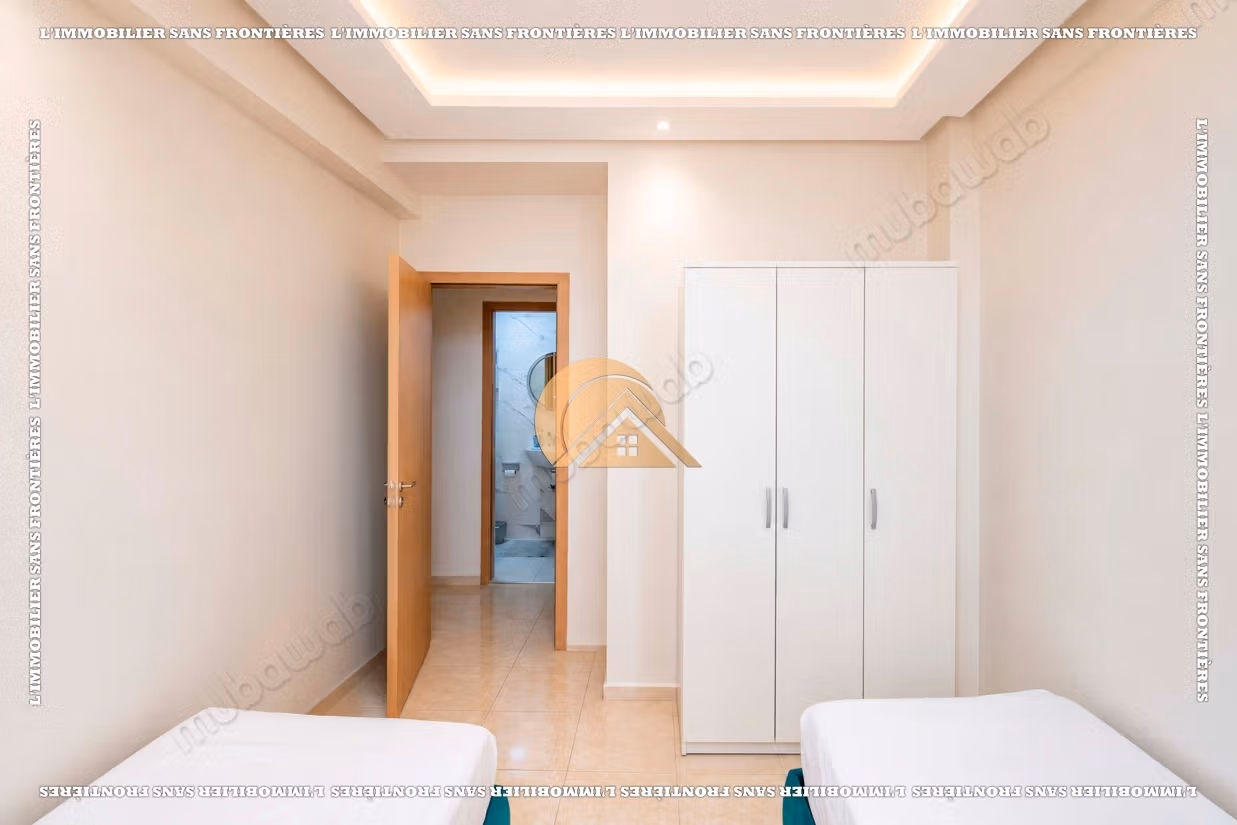 Appartement meublé de 58 m² à Targa – 2 chambres, climatisation et parking extérieur