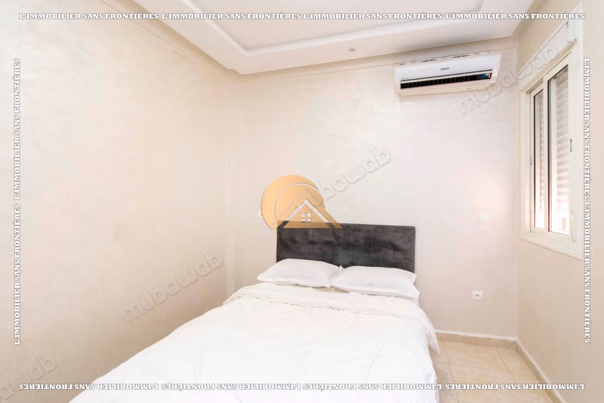 Appartement meublé de 58 m² à Targa – 2 chambres, climatisation et parking extérieur