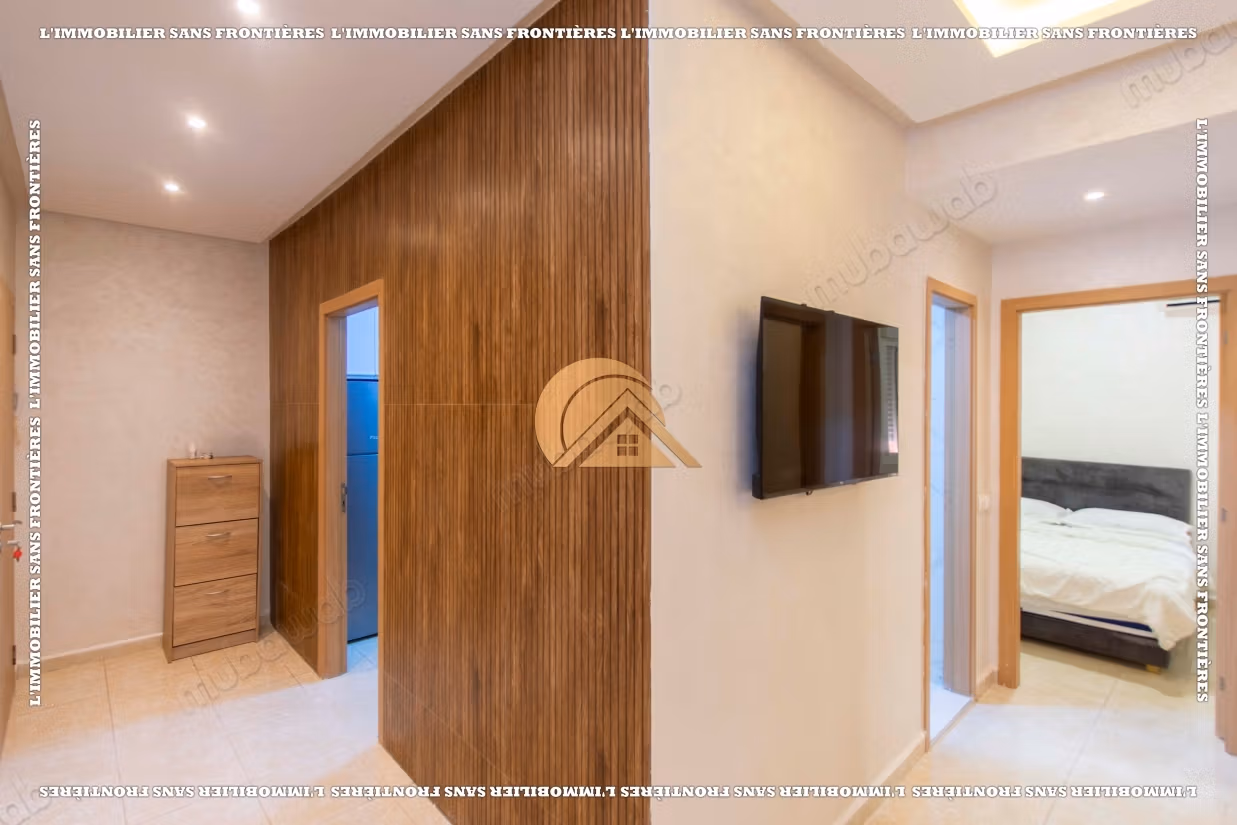 Appartement meublé de 58 m² à Targa – 2 chambres, climatisation et parking extérieur