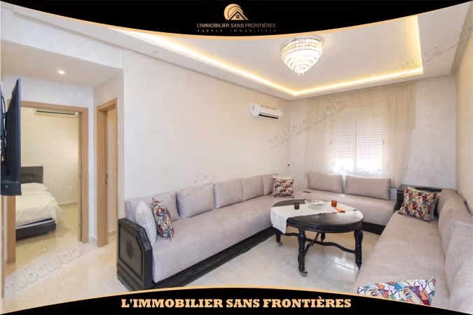 Appartement meublé de 58 m² à Targa – 2 chambres, climatisation et parking extérieur