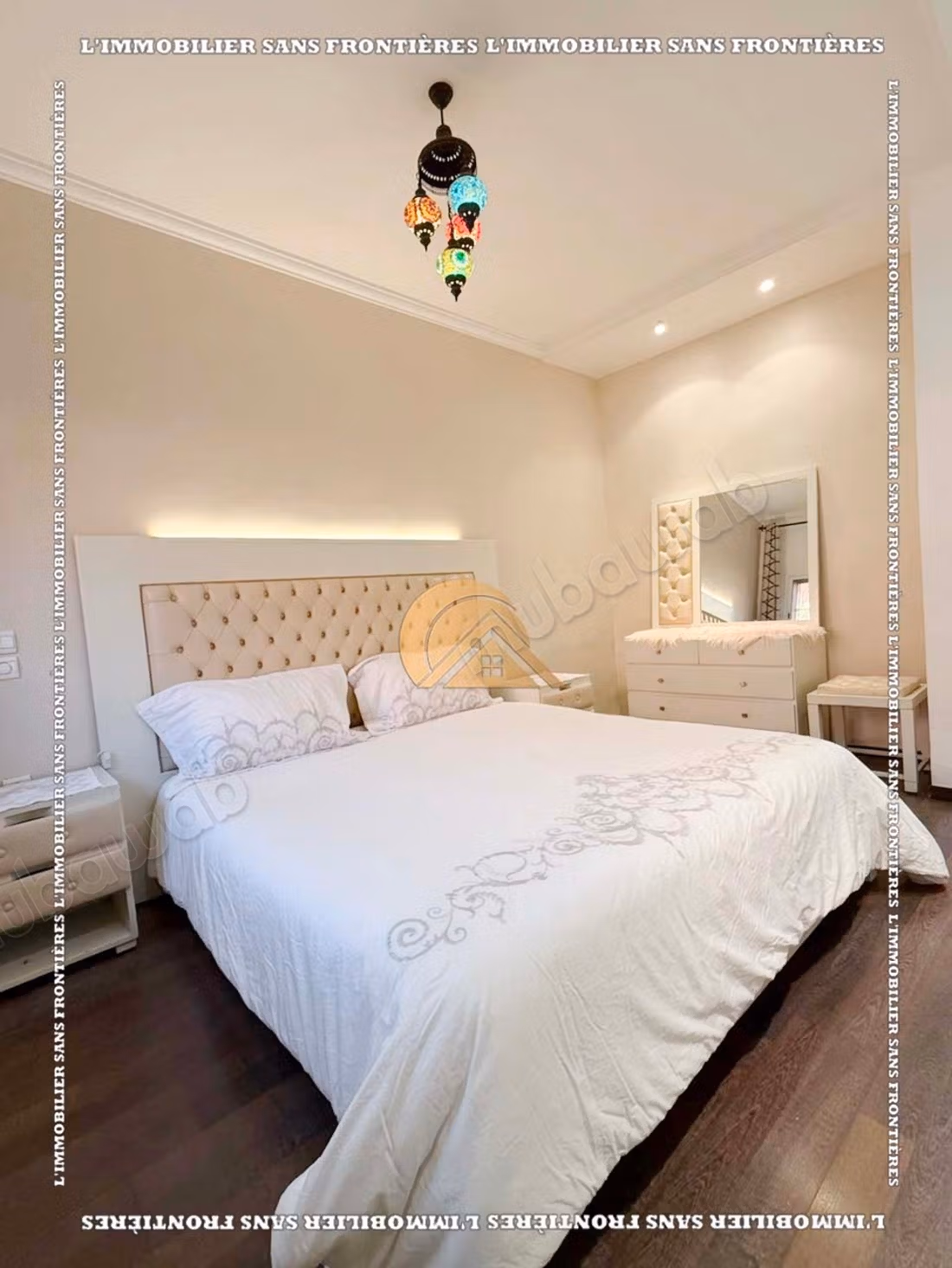 Piano terra di villa arredato di 120 m² ad Assif – 3 camere, giardino e recenti ristrutturazioni