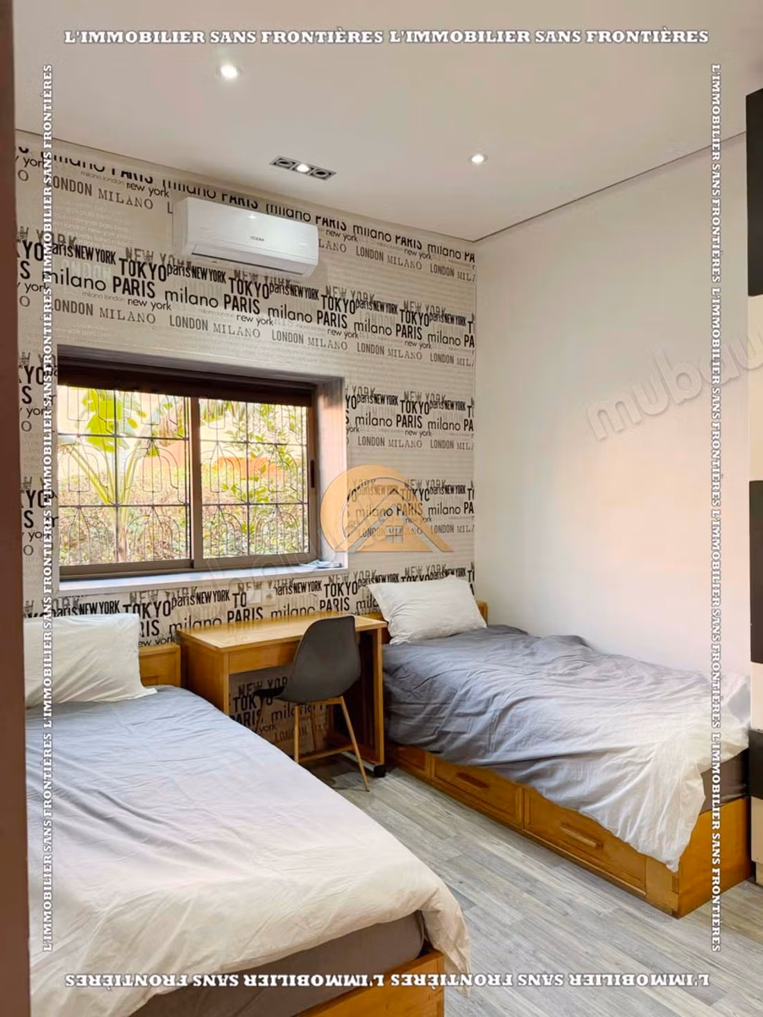 Piano terra di villa arredato di 120 m² ad Assif – 3 camere, giardino e recenti ristrutturazioni