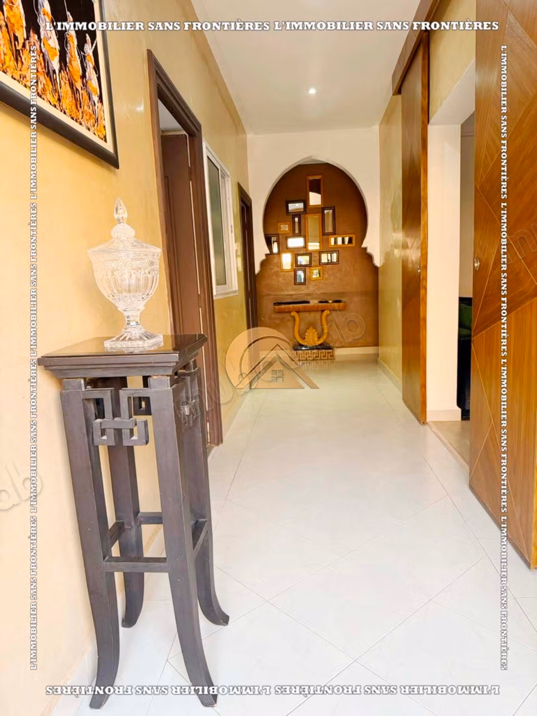 Piano terra di villa arredato di 120 m² ad Assif – 3 camere, giardino e recenti ristrutturazioni