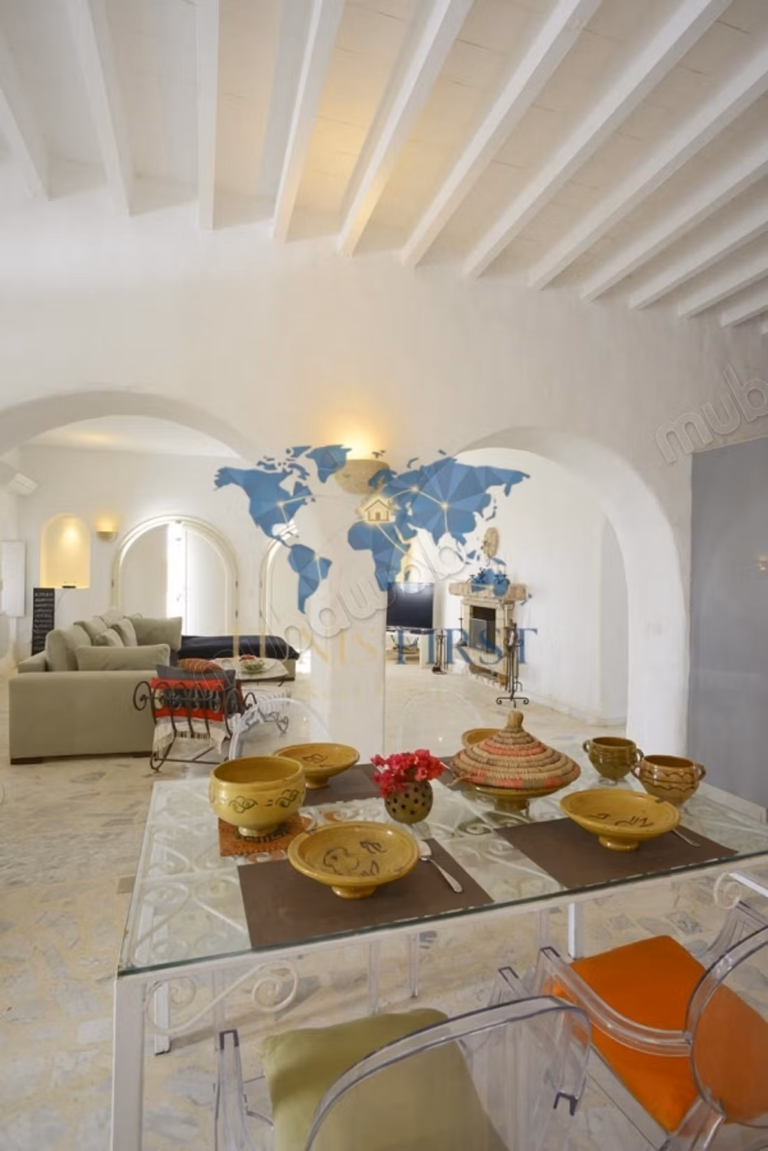 À vendre Deux villas indépendantes pieds dans l’ea
