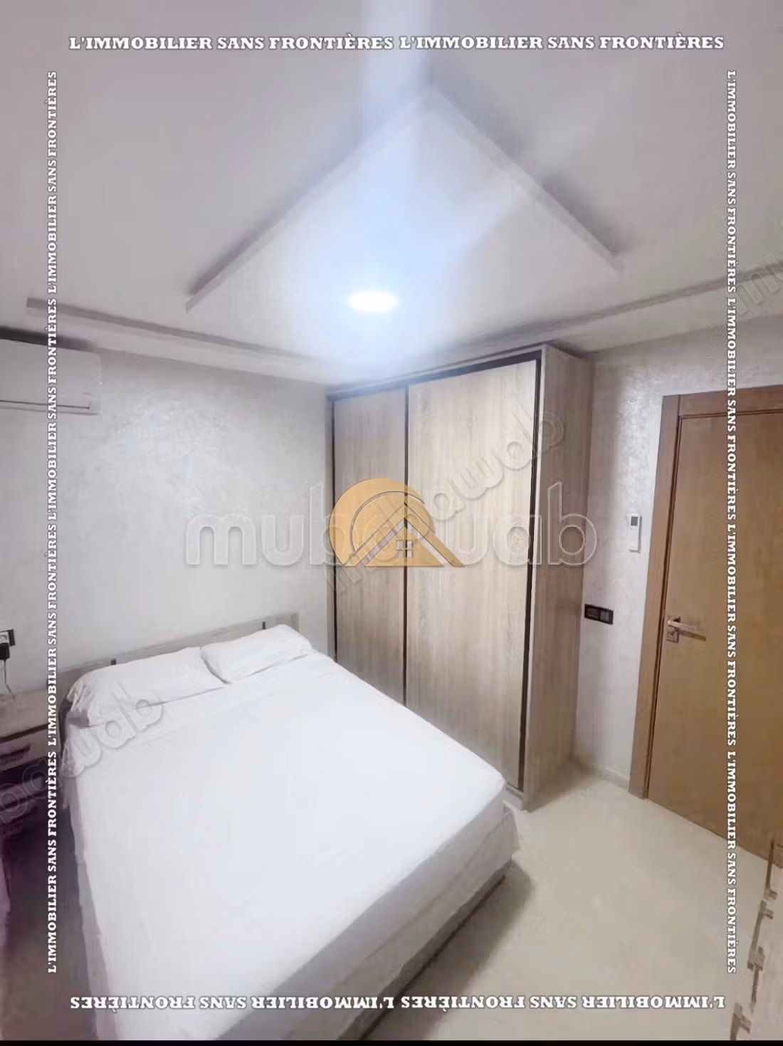 Appartement meublé de 50 m² Route de Casablanca – Grande terrasse, 5ème étage et résidence sécurisée