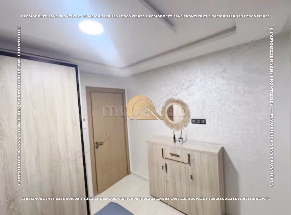Appartement meublé de 50 m² Route de Casablanca – Grande terrasse, 5ème étage et résidence sécurisée