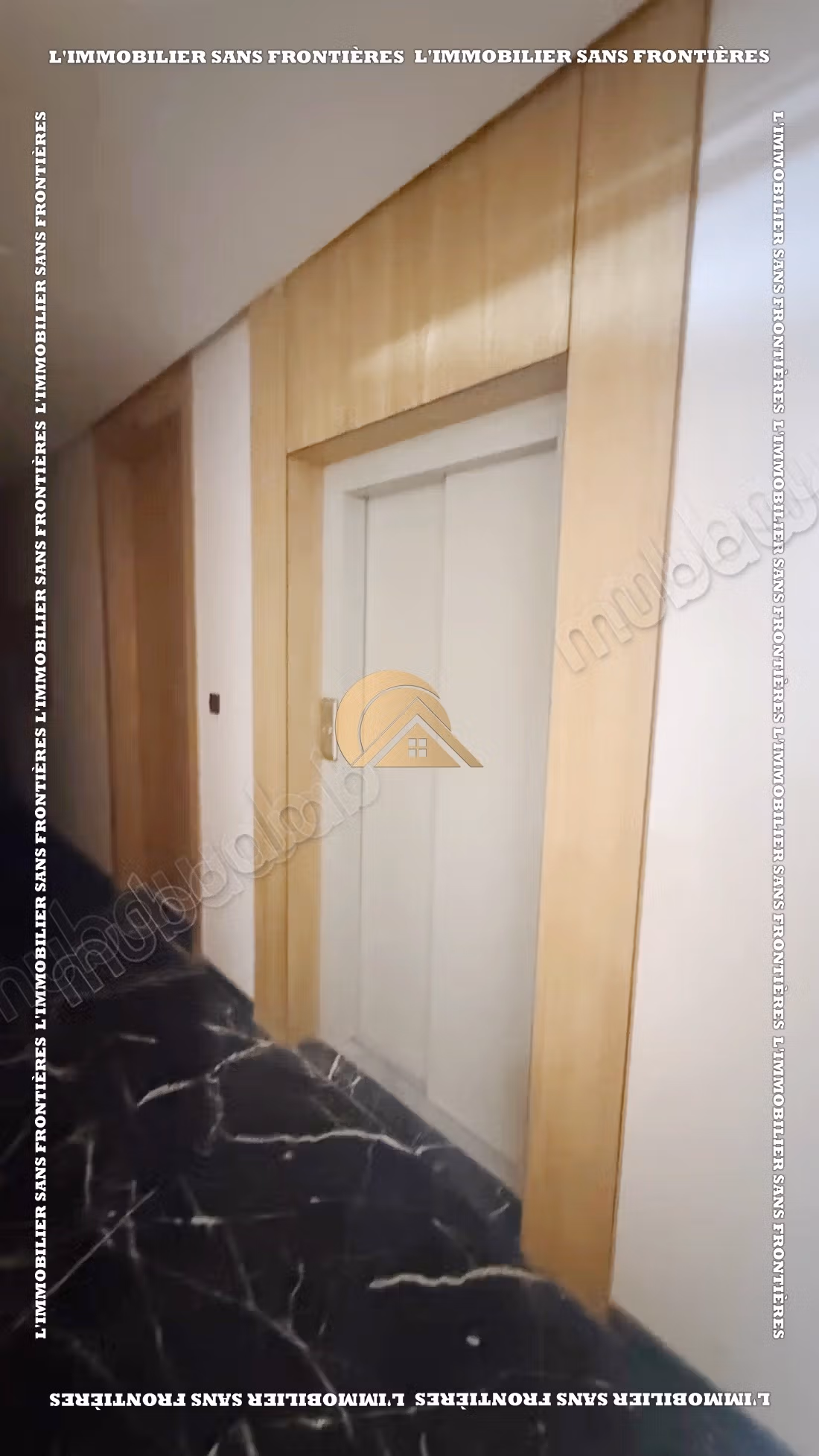 Studio vide de 37 m² 
Route de Casablanca – Résidence neuve, piscine et parking titré