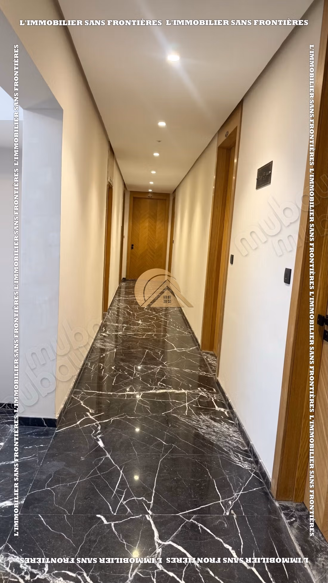 Studio vide de 37 m² 
Route de Casablanca – Résidence neuve, piscine et parking titré