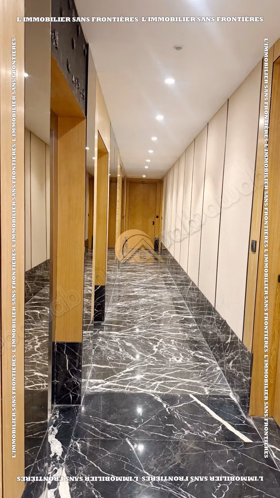 Studio vide de 37 m² 
Route de Casablanca – Résidence neuve, piscine et parking titré