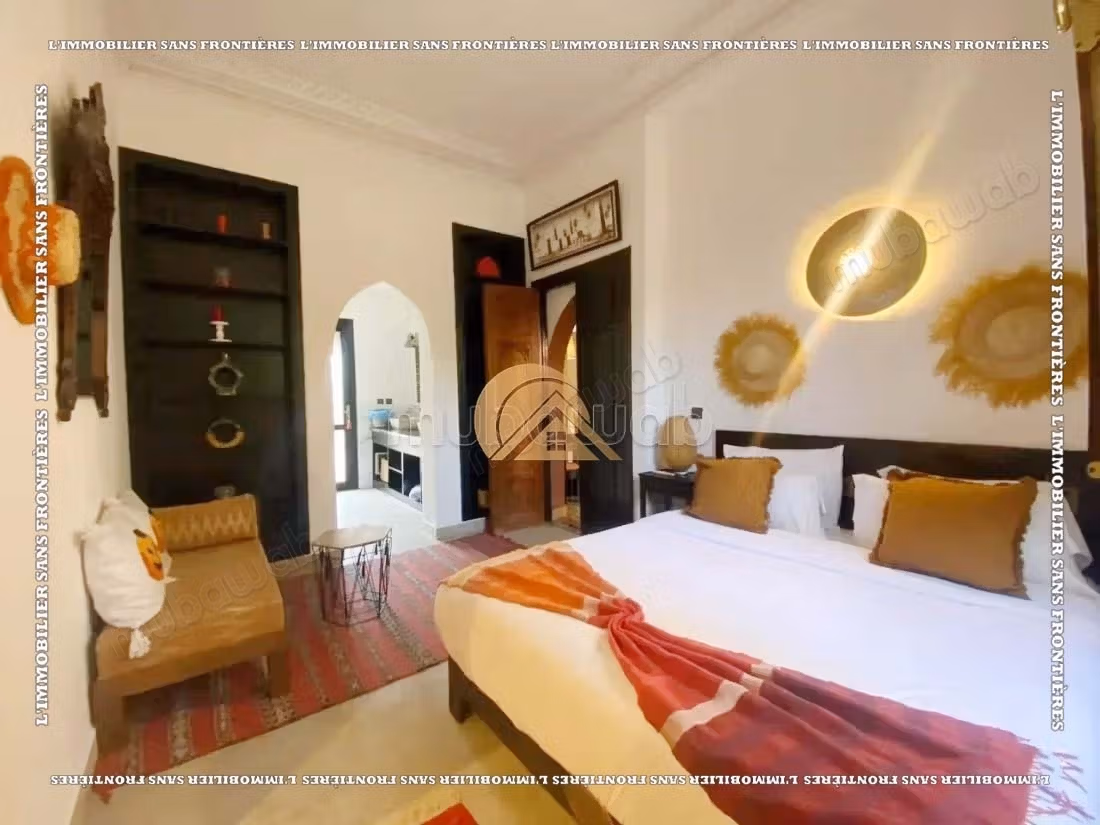 Villa arredata nella Palmeraie - 5 camere con bagni, piscina riscaldata e jacuzzi