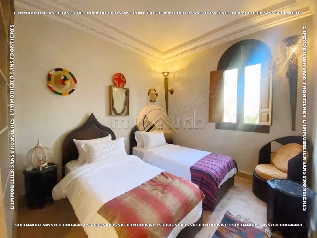 Villa arredata nella Palmeraie - 5 camere con bagni, piscina riscaldata e jacuzzi